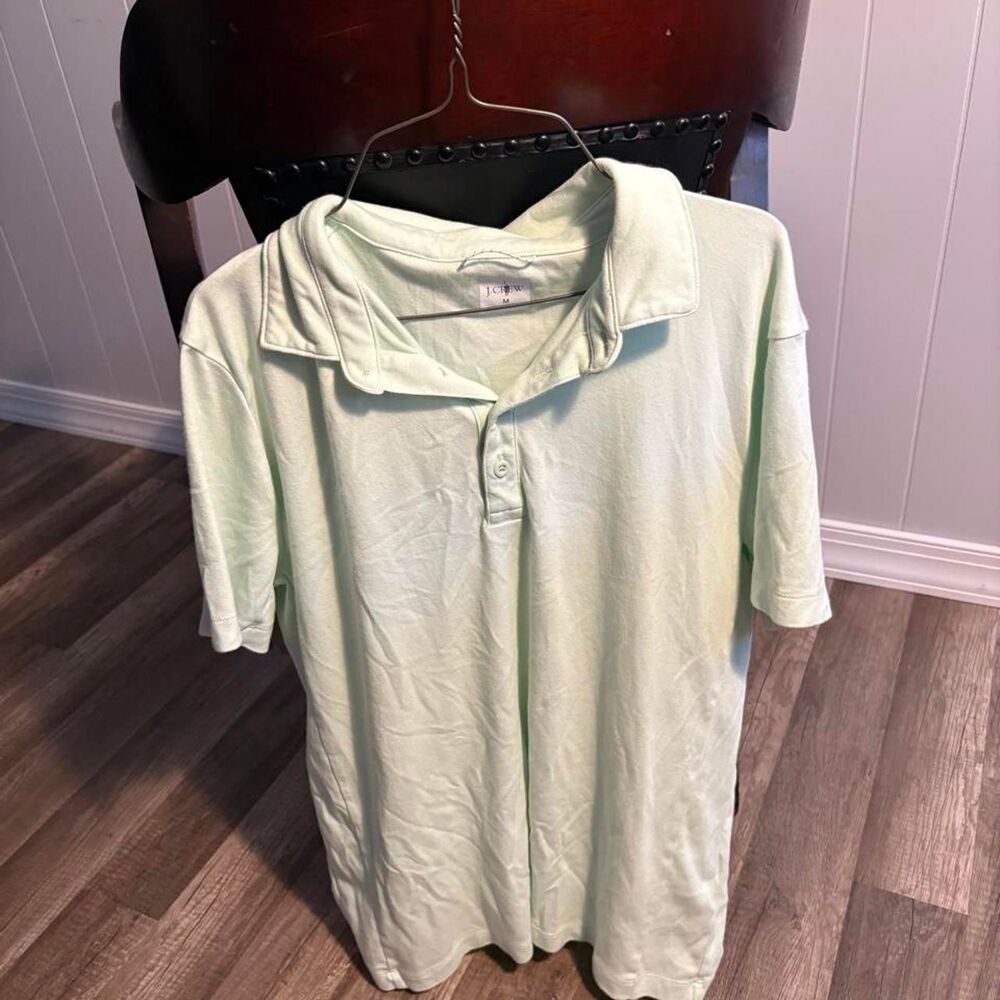 Jcrew Men's Green Polo-shirts